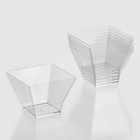 Форма одноразовая для фуршета, чашка «Средняя пагода», 200 мл, пластик, прозрачная - Фото 4