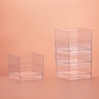 Форма одноразовая для фуршета «Куб», 60 мл, пластик, прозрачная - Фото 7