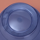 Креманка пластиковая одноразовая «Кристалл», 200 мл, синяя 4655700