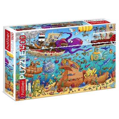 Пазл «На дне морском», 1500 деталей