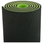 Коврик для йоги Sangh, 183×61×0,8 см, цвет тёмно-зелёный - Фото 7