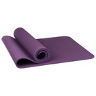 Коврик для йоги Sangh, 183×61×0,8 см, цвет фиолетовый - Фото 13