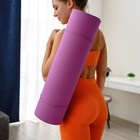 Коврик для йоги Sangh, 183×61×0,8 см, цвет фиолетовый - Фото 7
