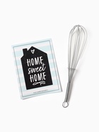 Набор подарочный «Доляна» Sweet home, МИКС: полотенце, кухонная лопатка, кисть, венчик, губка - Фото 6