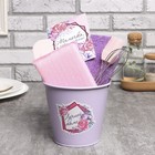 Кухонный набор «Доляна» Sweet home: полотенце, кухонная лопатка, кисть, венчик, губка - Фото 1