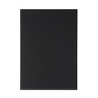 Листы для фотоальбома, картон, А4 "ТОНИР. В МАССЕ" набор 10 л., черный, 180 г/м2, 21х29,7 см - Фото 1