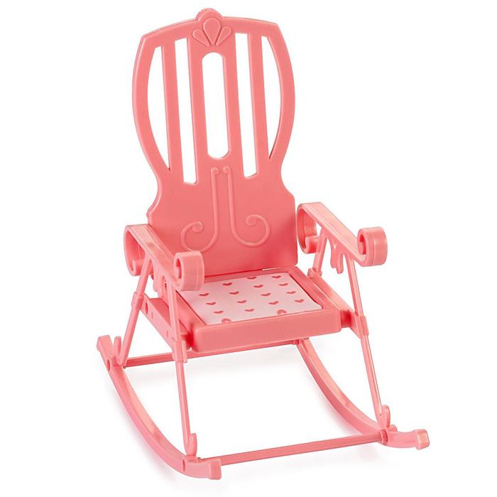 Кресло-качалка «Маленькая принцесса», цвет нежно-розовый - Фото 1
