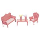 Набор мебели «Маленькая принцесса», цвет нежно-розовый - Фото 1