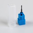 Фреза керамическая для кутикулы, безопасная, средняя нарезка, 2 × 3 мм - Фото 3