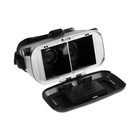 3D Очки виртуальной реальности LuazON, смартфоны до 6.5" (75х160мм), чёрные - Фото 4