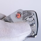 Зажигалка электронная "Орёл", спираль, часы с подсветкой, от USB - Фото 2