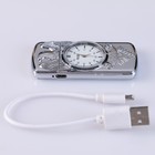 Зажигалка электронная «Орёл», металлическая, спираль, USB - Фото 4