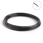 Проволока для плетения d=1.5 мм, намотка 5 м, цвет чёрный - Фото 2