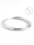 Проволока для плетения d=1.5 мм, намотка 5 м, цвет серебро - Фото 3