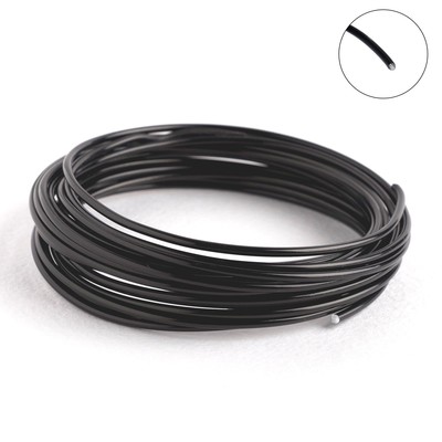 Проволока для плетения d=2,5 мм, намотка 5 м, цвет чёрный