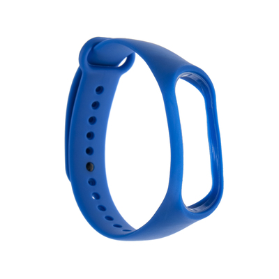 Ремешок для фитнес-браслета Mi Band 3/4 LuazON, синий