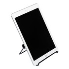 Подставка для планшета Luazon, 18х14 см, регулируемая, металл, черная - фото 8898919