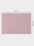 Коврик для выпечки армированный Доляна «Амато», силикон, 42×29.6 см, розовый - Фото 2