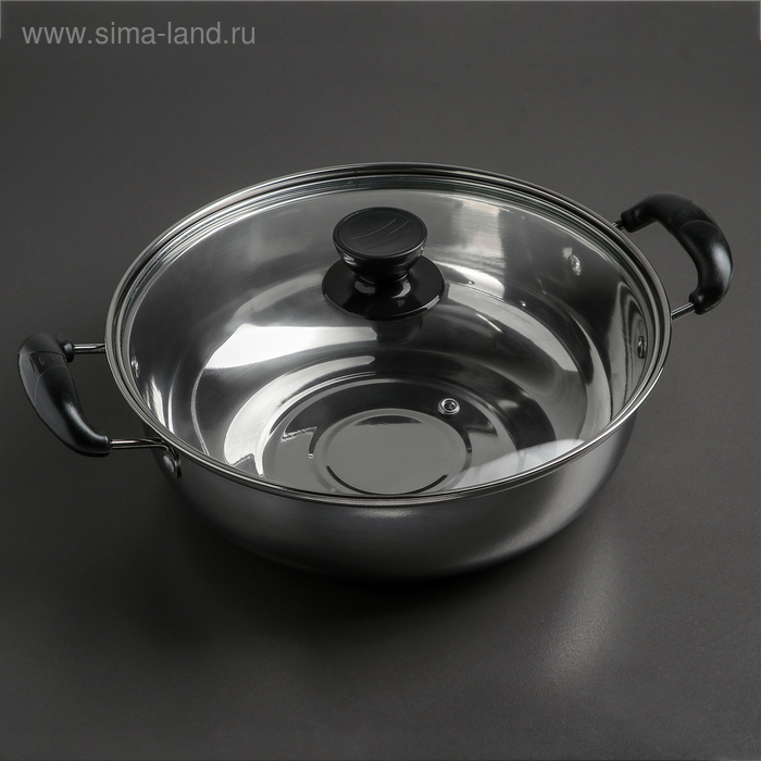 Сотейник Promo, 26×9 см, с крышкой - Фото 1