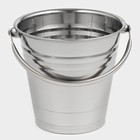 Ведро для льда «Классик», 17×16×15 см, нержавеющая сталь - Фото 3