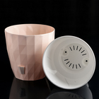 Горшок для цветов с прикорневым поливом Ruby, 3 л, цвет пудровый - Фото 2