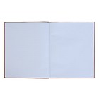 Бизнес-блокнот А4, 96 листов «Премиум», обложка из искусственной кожи, коричневый - Фото 3