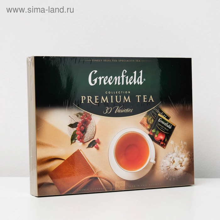 Чай Greenfield Набор коллекция превосходного чая и чай.нап.30 видов пак.211,2 - Фото 1