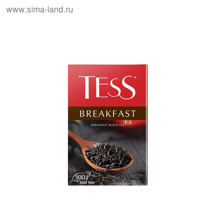 Чай Tess Брекфаст 100 г, чёрный листовой - Фото 1