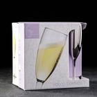 Набор бокалов для шампанского «Серебро», 170 мл, 6 шт, цвет серебряный - Фото 2