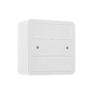 Розетка «Элект» РА 16-019, 250 В, 16 А, открытая, одноместная, с монтажной панелью, белая - Фото 2