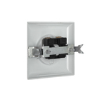 Розетка «Элект» РС 16-038, 16 А, 250 В, одноместная, скрытая, без з/к, белая - Фото 2