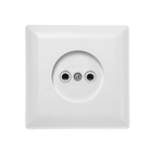 Розетка «Элект» РС 16-038, 16 А, 250 В, одноместная, скрытая, без з/к, белая - Фото 3