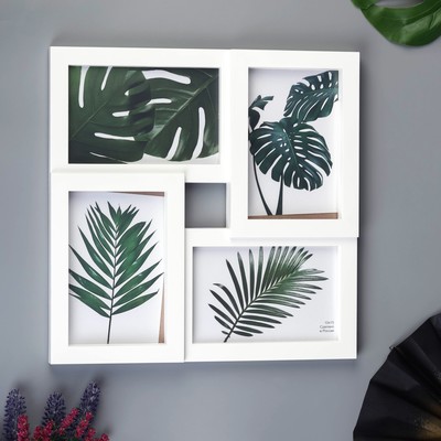 Фоторамка-коллаж на 4 фото «Прелесть», (пластиковый экран)