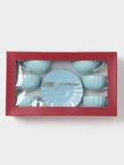 Чайный сервиз Доляна «Вивьен»: 6 чашек 200 мл, 6 блюдец d=15 см, цвет голубой - фото 809296495