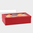 Сервиз фарфоровый чайный Доляна «Вивьен», 12 предметов: 6 чашек 200 мл, 6 блюдец d=15 см, цвет оранжевый - Фото 9