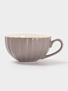 Сервиз чайный Доляна «Вивьен», 12 предметов: 6 чашек 200 мл, 6 блюдец d=15 см, фарфор, серый - Фото 6