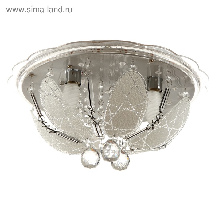 Люстра с ПДУ 52139043/4 E14 60Вт+LED подсветка 47х47х20 см