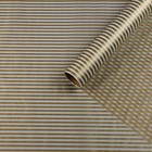 Пленка матовая для цветов «Полосы», золото, 57 см × 5 м - Фото 3