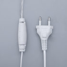 УЦЕНКА Гирлянда «Бахрома» 4×0.6 м, IP44, прозрачная нить, 180 LED, свечение белое, мерцание белым, 220 В - Фото 7