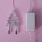 УЦЕНКА НИТЬ, 5 м, с насад. "Клубки КРАСНО-ЗОЛОТИСТЫХ ниток 6 см", LED-20-220V, фиксинг, Т/БЕЛЫЙ 3590 - Фото 4