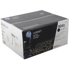 Картридж HP 504X CE250XD для CLJ CP3525/CM3530 (21000k), 2 шт в упаковке, черный 1726016 - фото 313344862