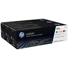 Картридж HP 131A U0SL1AM  для LJ Pro 200/Color M251 (1800k), 3 шт. в упаковке, трехцветный - фото 51440262