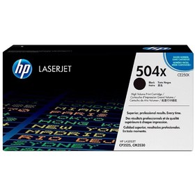 

Картридж HP 504X CE250X для CM3530/CP3525 (10500k), черный