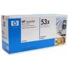 Тонер Картридж HP Q7553X черный для HP LJ P2015/P2014/M2727 (7000стр.) - Фото 2