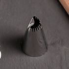 Насадка кондитерская, d=2,5 см, выход 1,5 см, нержавеющая сталь - Фото 2