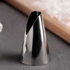 Насадка кондитерская d=3 см, выход 1.5 см, нержавеющая сталь - фото 118958315