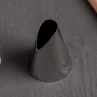 Насадка кондитерская d=3 см, выход 1.5 см, нержавеющая сталь - фото 118958316