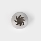 Насадка кондитерская KONFINETTA, d=3 см, выход d=1.7 см, нержавеющая сталь - Фото 2