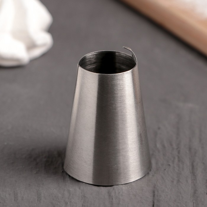 Насадка кондитерская, d=4.3 см, выход 2.7 см, нержавеющая сталь