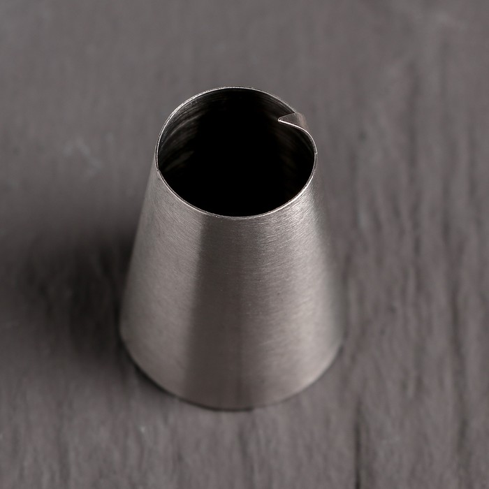 Насадка кондитерская, d=4,3 см, выход 2,7 см, нержавеющая сталь - фото 1908507566